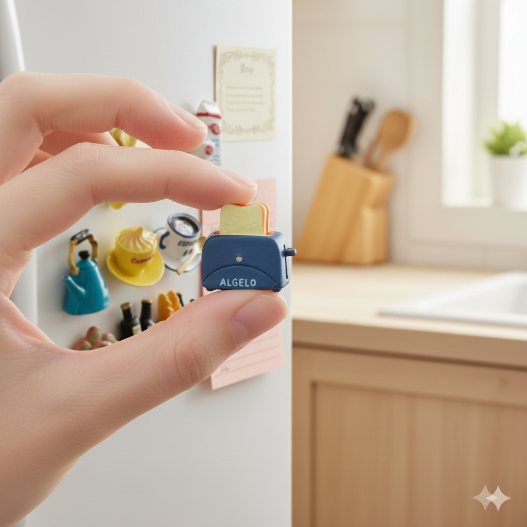 Creative 3D Realistic Miniature Food Fridge Magnets