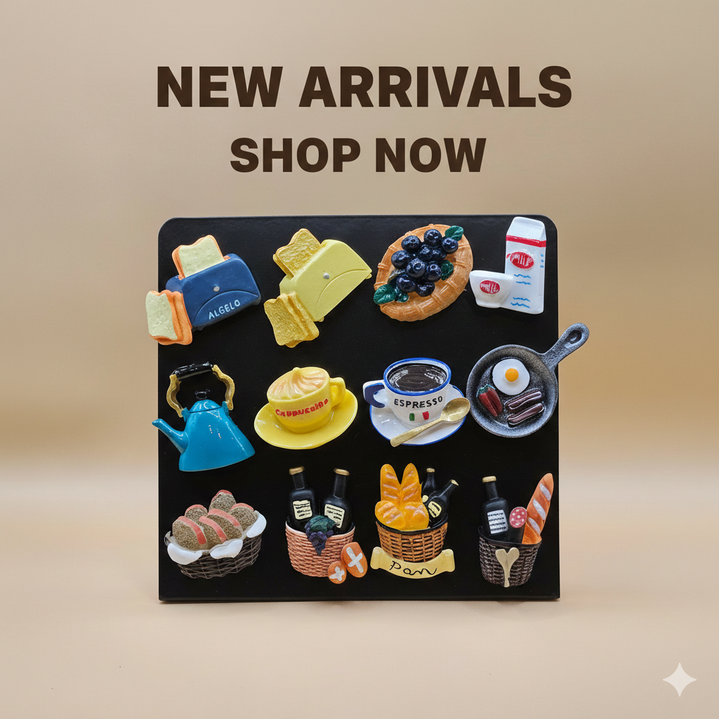 Creative 3D Realistic Miniature Food Fridge Magnets